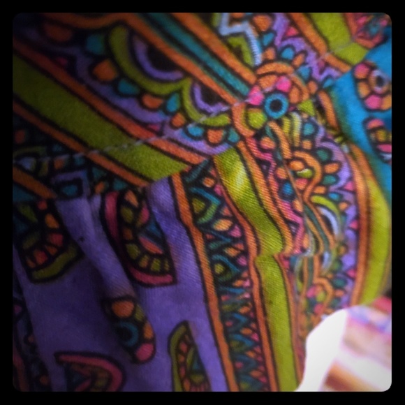 Vintage Cameo Rose Wrap Blouse - Picture 5 of 8